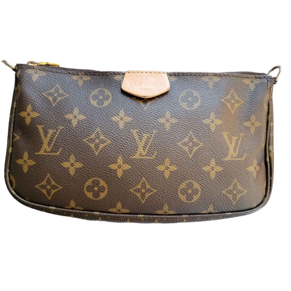š„SOLD š„LOUIS VUITTON | MULTI POCHETTE ACCESSORIES BROWN MONOGRAM CROSSBODY BAG - Picture 7 of 16